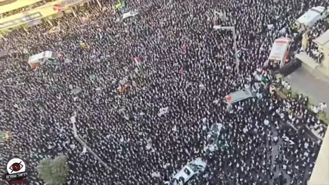 Ultra-Orthodox Jews protest against military conscription in Jerusalem.
