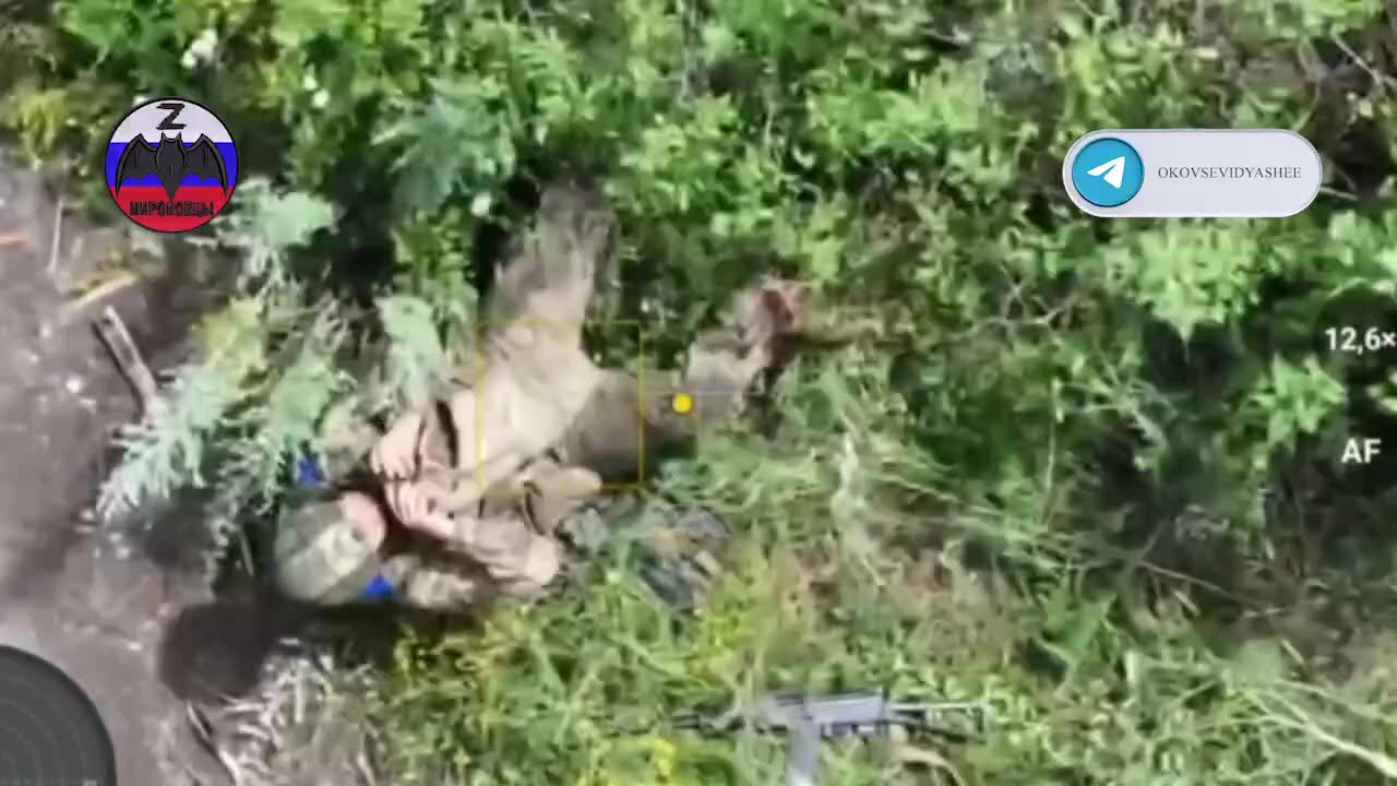 Drone Operators Target Enemy Personnel