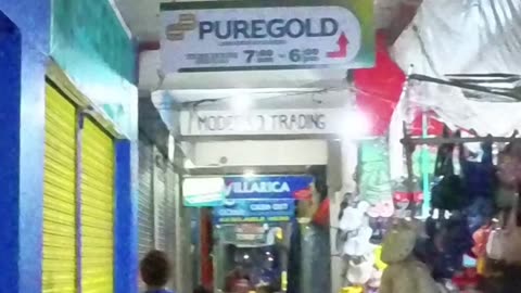 Paco Roman Street in Cabanatuan City, Nueva Ecija in the Philippines