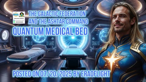 🛸🇺🇸🛸THE GALACTIC FEDERATION AND THE ASHTAR COMMAND:⭐️🇺🇸⭐️ QUANTUM MEDICAL BED