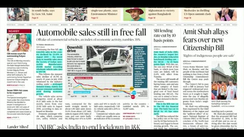 THE HINDU 10th September, 2019