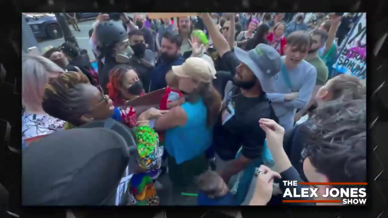 VIDEO: Christian Mother With Her Baby & Toddler Accosted By Leftist Protesters In Seattle