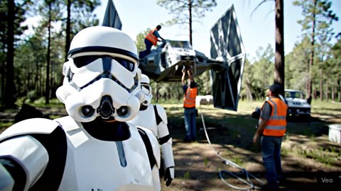 Darth Vader envía a los stormtroopers a un reconocimiento en la tierra! | stormtroopers vlogs