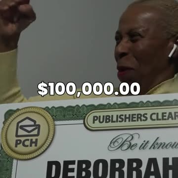 Congratulations Deborah 👏👏