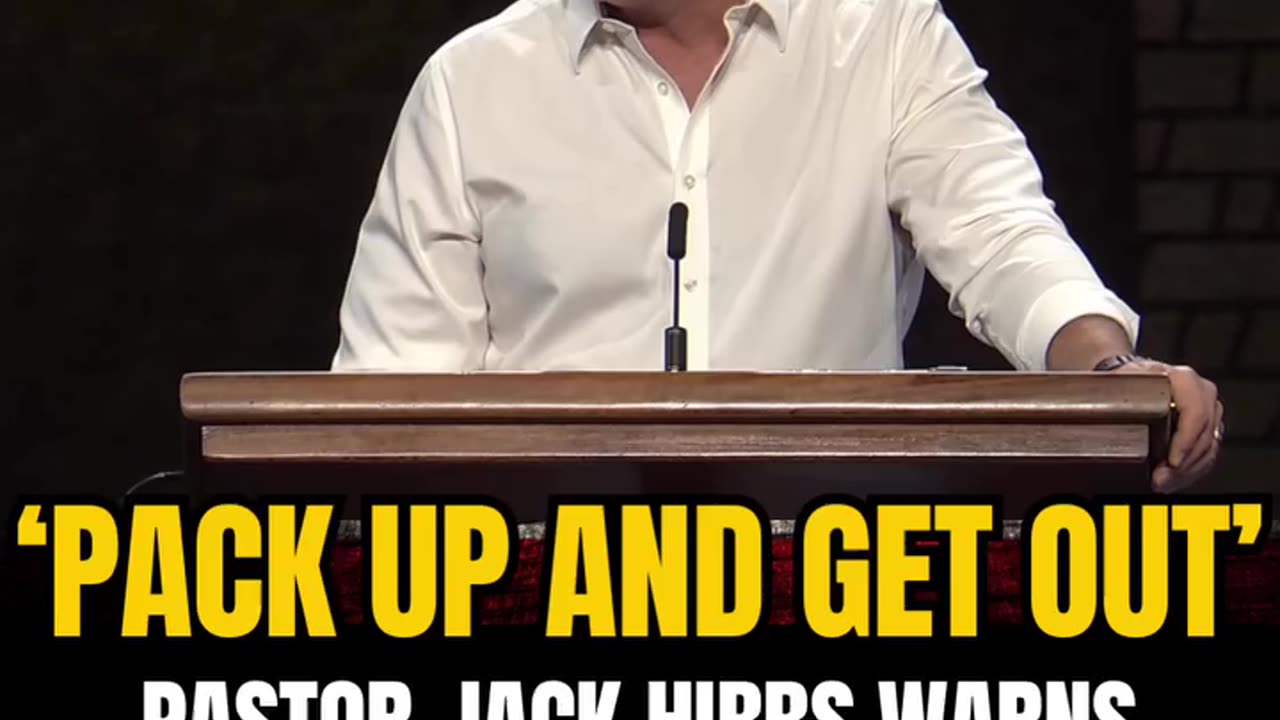 Cowardly Pastor Jack Hibbs Tells His Congregation To Flee Tyranical Politicians Rather Than Confront Them