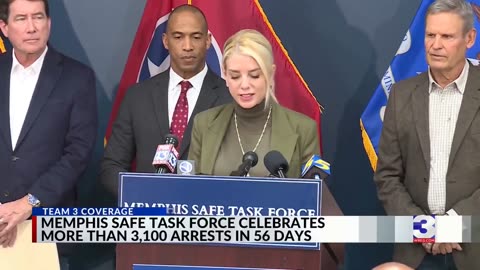 AG Pam Bondi says over 3,100 arrests, 500 illegal weapons seized, and 121 missing kids found