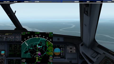 Landing in Vancouver (CYVR)