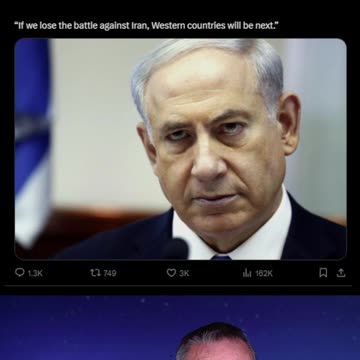 Netanuahu says “If we lose the battle against Iran, Western countries will be next ”