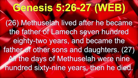 Bible Audio Genesis 5 World English Bible