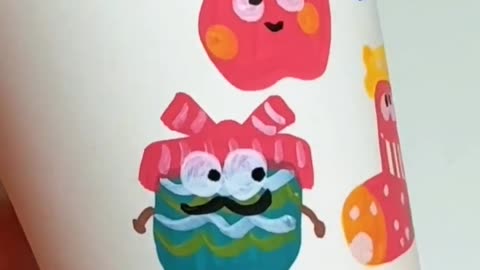 Mog painting decoration