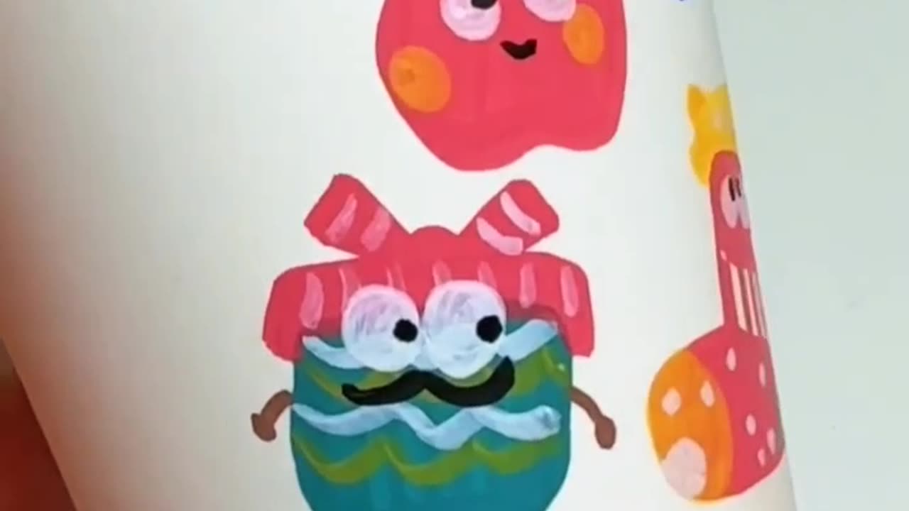 Mog painting decoration