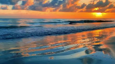 🌊 Calming Beach Waves ASMR