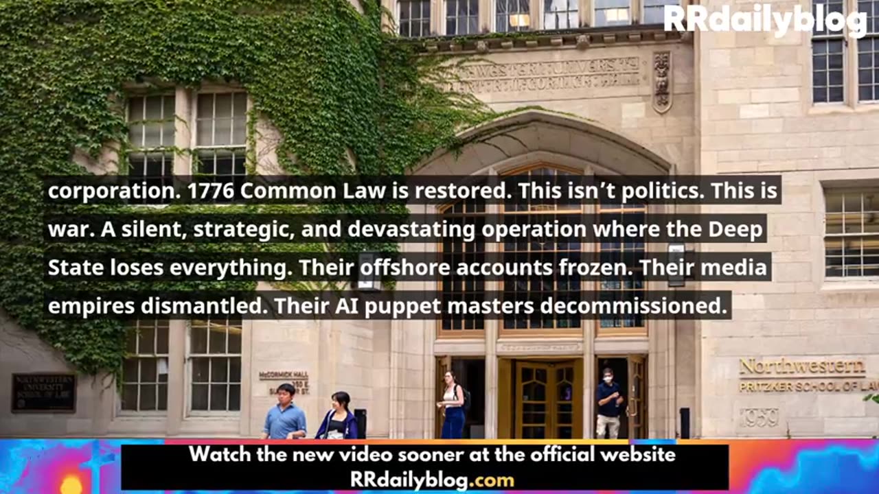 Restored Republic via a GCR: Update as of August 12, 2025