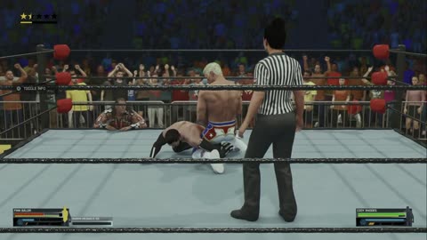 wwe 2k25 212 universe Finn Balor VS Cody Rhodes