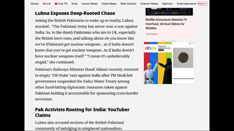 British Pakistani Youtuber Lubna Quits and fears for her life
