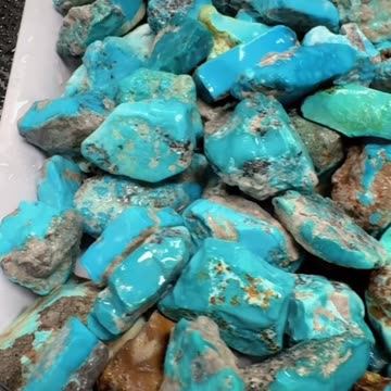 20250702-4 Turquoise Rough: Geological Easter Egg in Hand