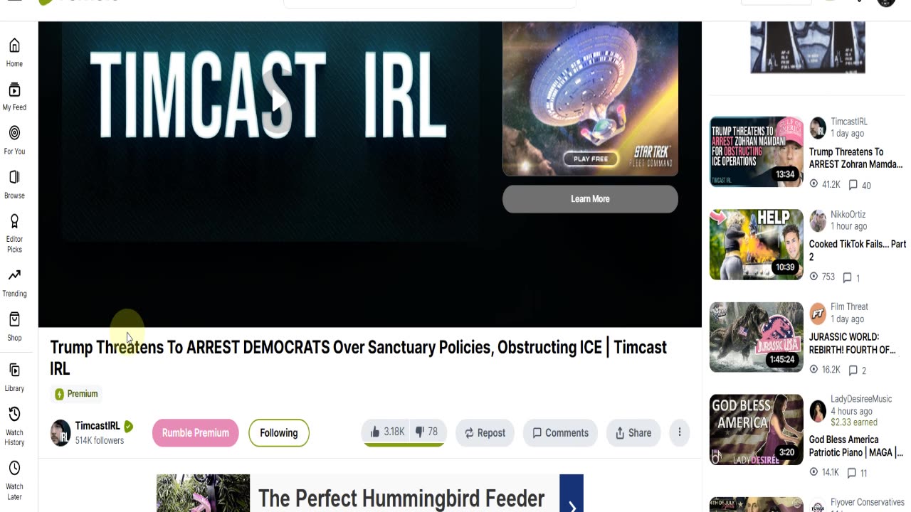 Timcast The Scammer! Go Premium To Exercise "Free Speech!" Fake Conservative