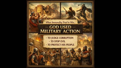 Does God Use Military Action to Stop Moral Corruption — And What Does That Mean Today?