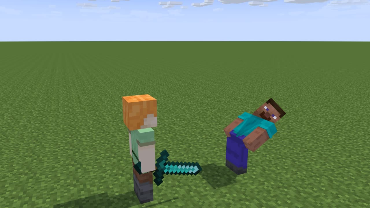 when steve sneaks at stuff