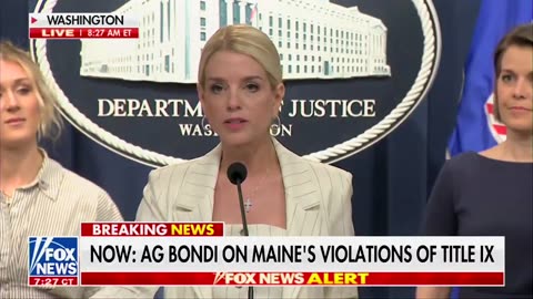 AG Bondi announced lawsuit against Maine Department of education