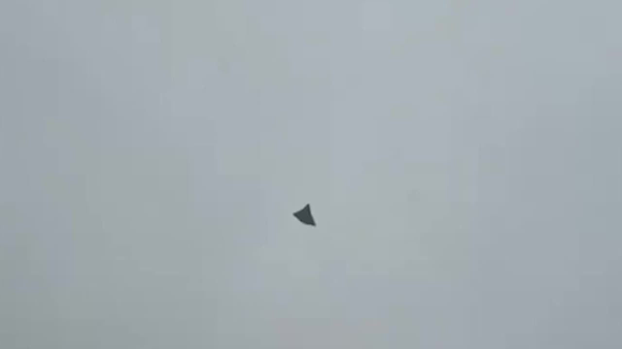Watch moment mysterious secret new Chinese UFO stealth fighter takes flight