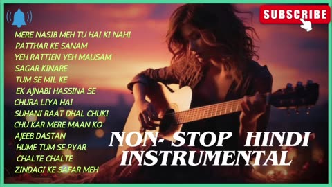 Non Stop Hindi Instrumental.Old Hindi Instrumental .Instrumental Music.Hindi Instrumental.