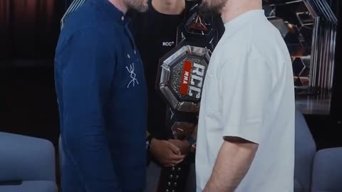 Belaz vs. Shlemenko face off ahead of RCC title fight - RCC MMA & Boxing