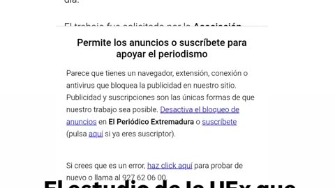 El estudio de Ia UEx que refleja la inseguridad de los vecinos de la Concepción (Cáceres)