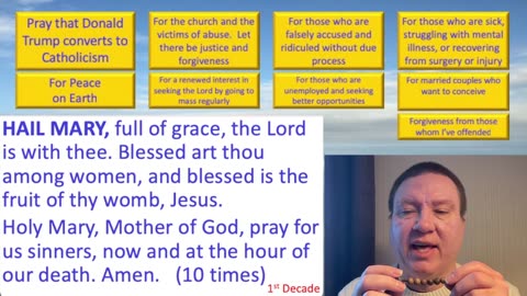 Mary's Daily Live Holy Rosary Prayer at 8:00 p.m. EDT 07/02/2025