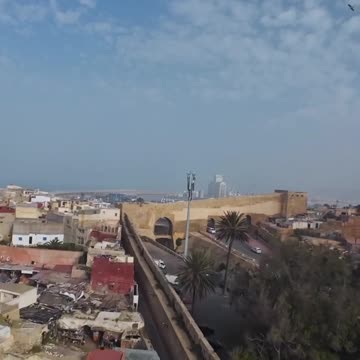 The beautiful city in north africa . Morocco for travel