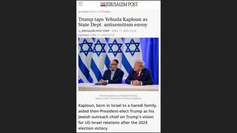 Trump Picked Yehuda Kaploun to Monitor and Fight "Antisemitism"