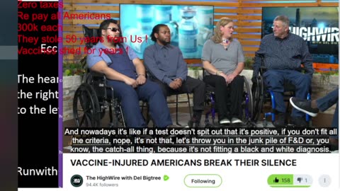 Conclusion Part 4 of vaccine injured stories