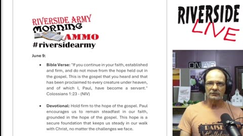 Riverside Morning Ammo Daily Devotional 6.9.25