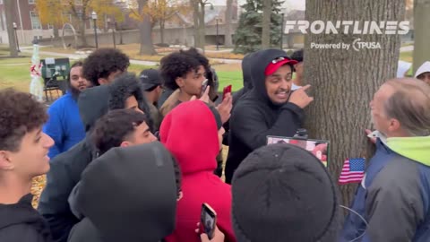 Muslims attack Christian , Dearborn Michigan