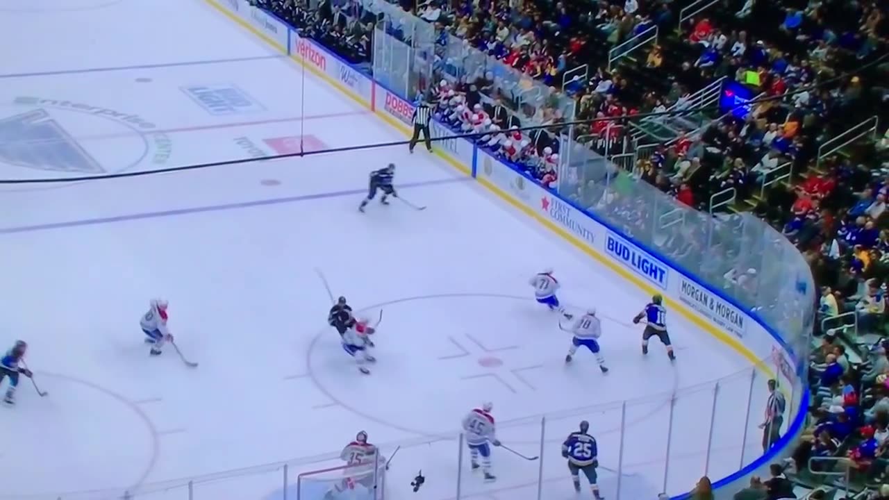 Blues C #81 Dylan Holloway 🥅(24)🏒Tip-In Goal