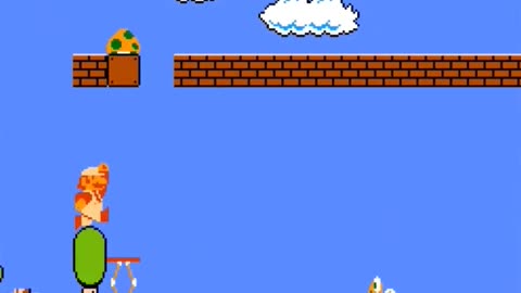 Super Mario Bros. NES: Unveiling the Hidden 1UP 🍄 in World 8-2