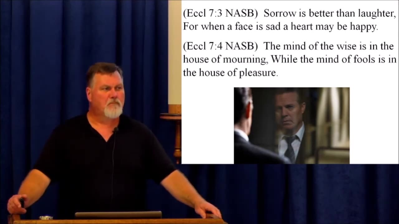 Ecclesiastes 6 & 7 – Man cannot control his own destiny.