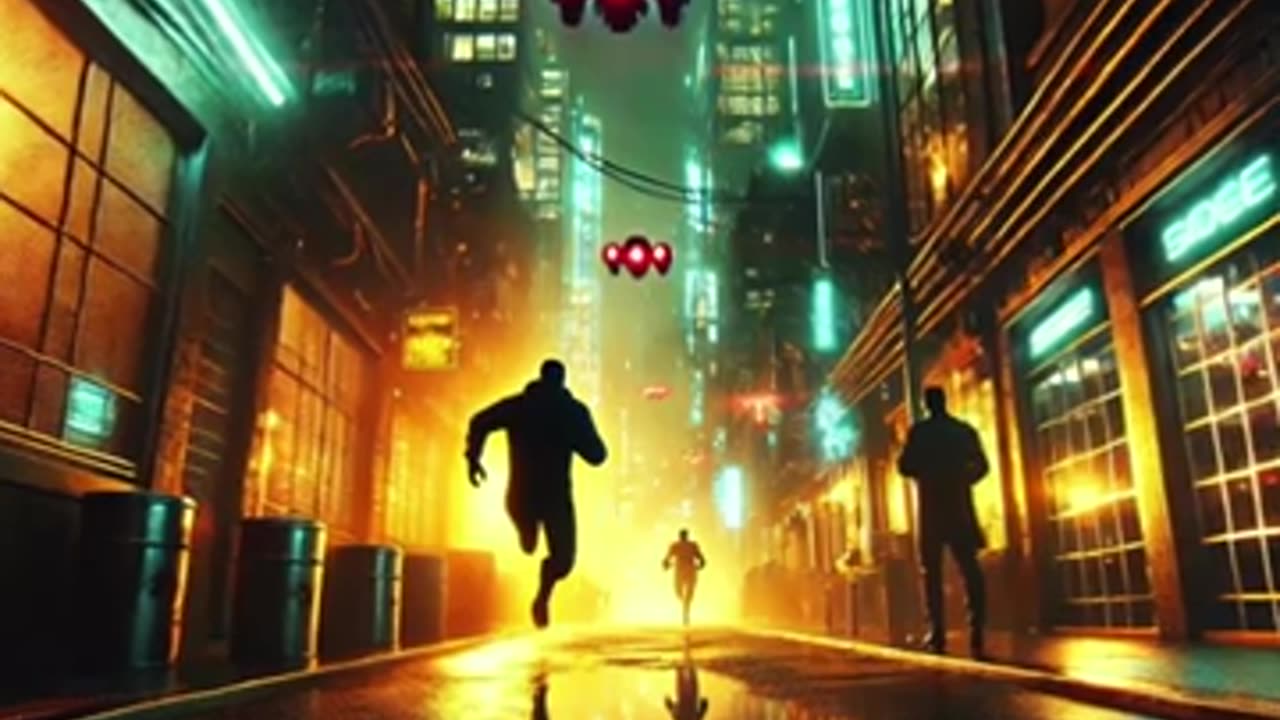 Chase Through the Neon Shadows