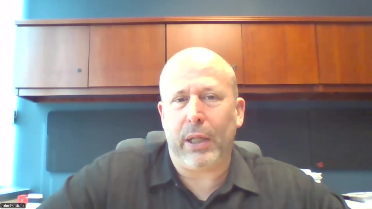 5/3/25 John Maddox discusses what is cominmg....the flood