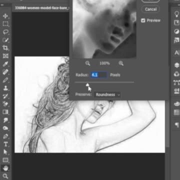 Make Sketch Effect in Photoshop