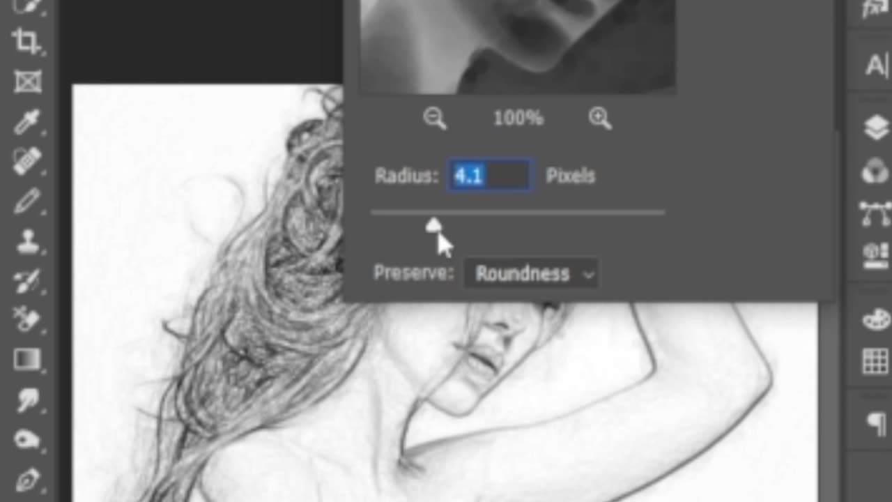 Make Sketch Effect in Photoshop