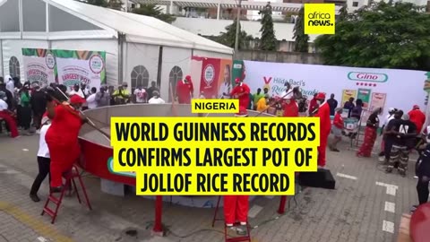 😮🔥 Nigerian Chef Sets Record with 9 Tons of Rice! | FeedMyCuriosity