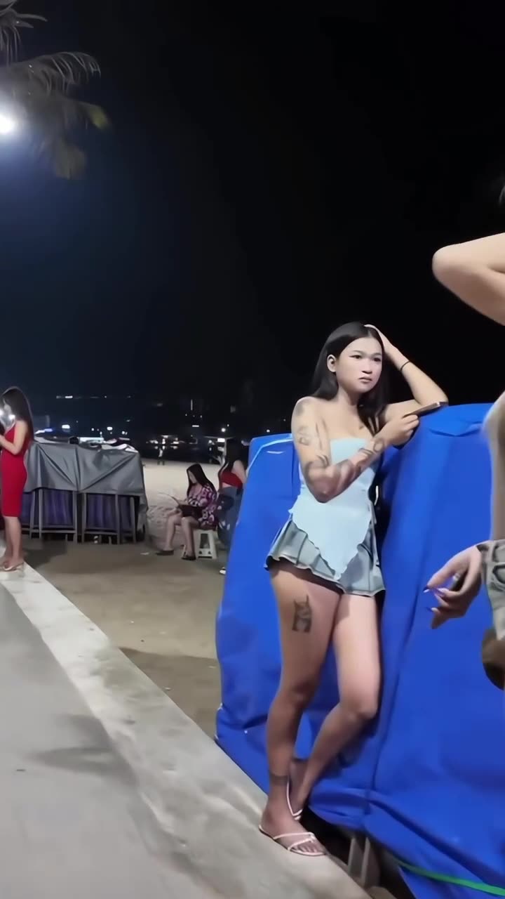 Thai nightlife with pretty girls and freelancers. #86