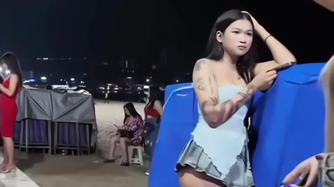 Thai nightlife with pretty girls and freelancers. #86