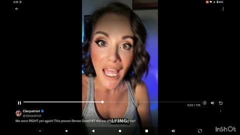 @ClerPatriot, weather, Fox News Report, Renee Good video reply