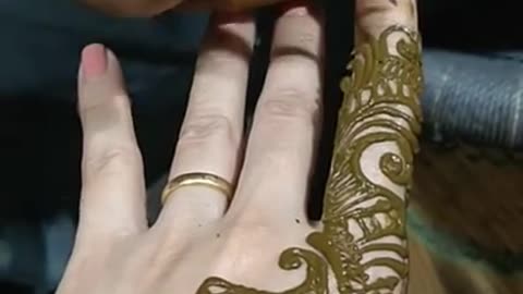 Intricate Elegance: Watch My Mehndi Design Unfold! 🌺✨