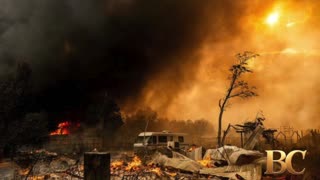 Rapid wildfire burns historic gold mining town in California