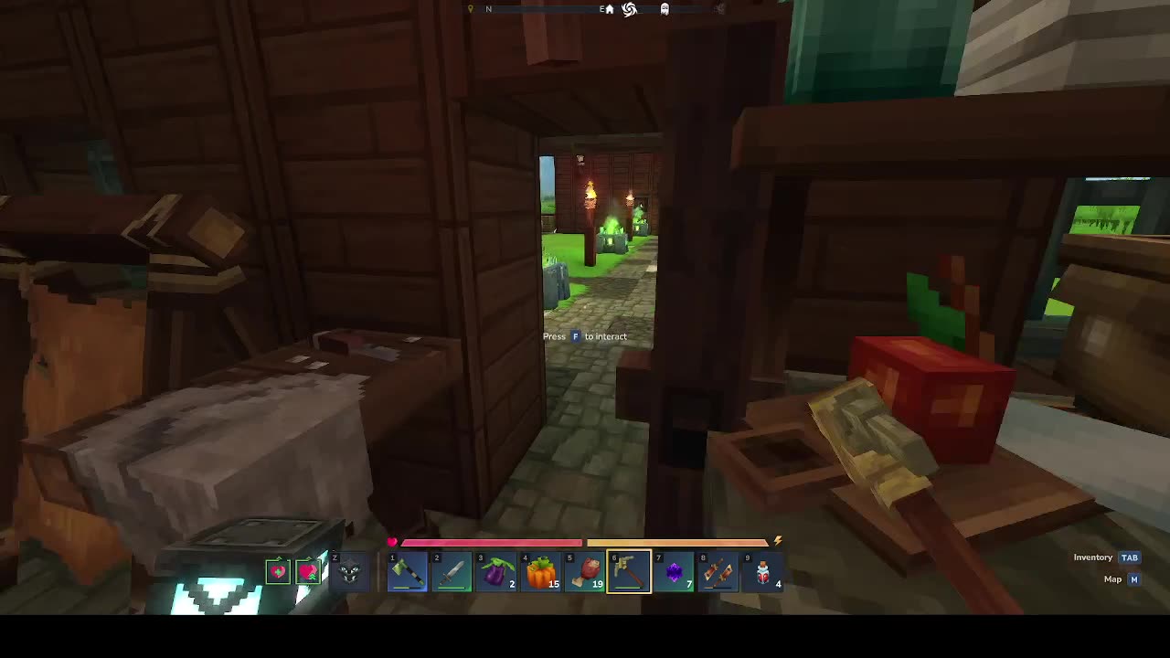 Day two of playing hytale!