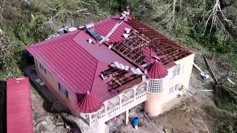 Jamaicans recount battle to survive Hurricane Melissa