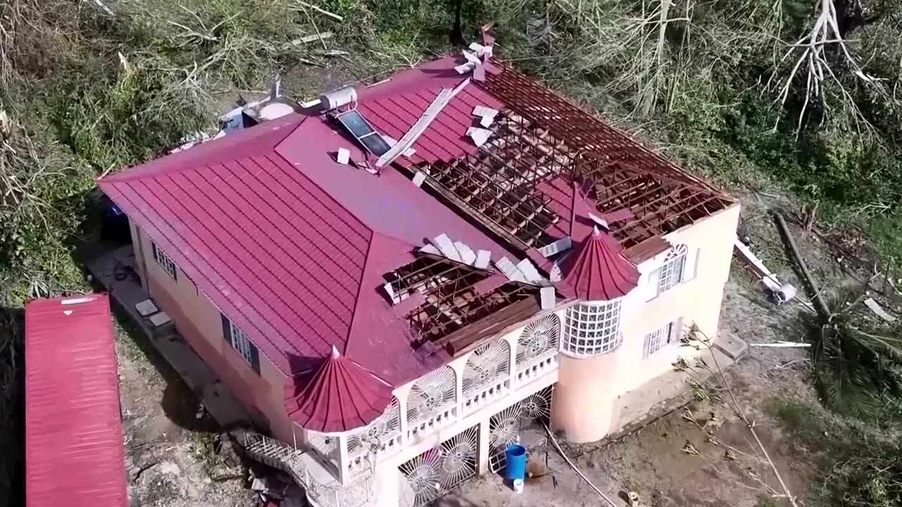 Jamaicans recount battle to survive Hurricane Melissa